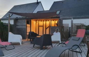 St Gildas de Rhuys - Maison 10 personnes avec 5 chambres, 900 m plage et 500 m centre bourg - Foto 19