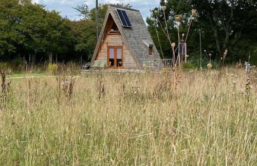 Aframe Tiny Home SILVA with private hot tub - Foto 24