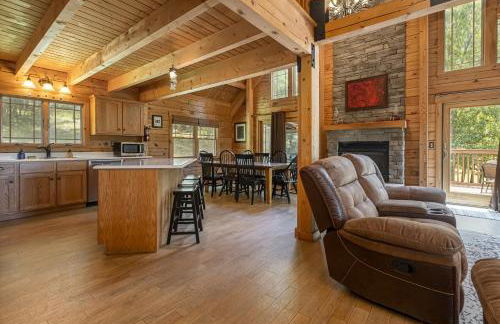 Luxury Log Cabin w Hot Tub Near Carbondale - Foto 7
