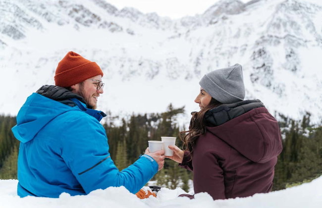 Paseo en helicóptero y raquetas de nieve por las Montañas Rocosas - Foto 3
