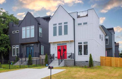 Rooftop Deck Hot Tub Fire pit Sleeps 10 - Foto 46