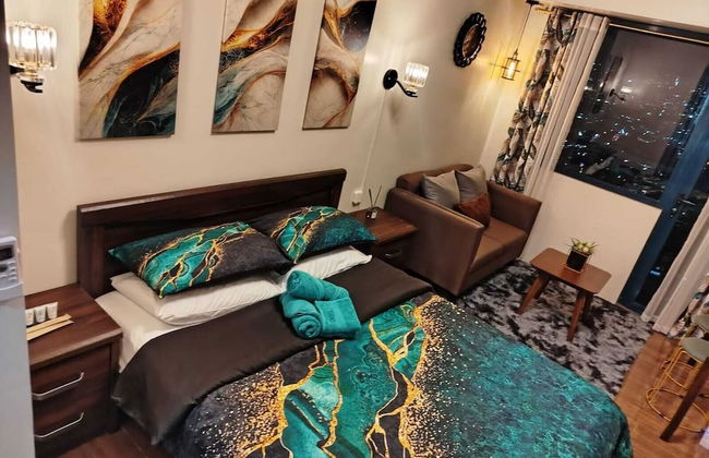 Air Residences-Modern studio w/ City skyline view - Foto 13