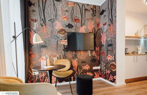 City-Studio im Innenhof mit Boxspring-Bett und Community-Raum - Foto 33