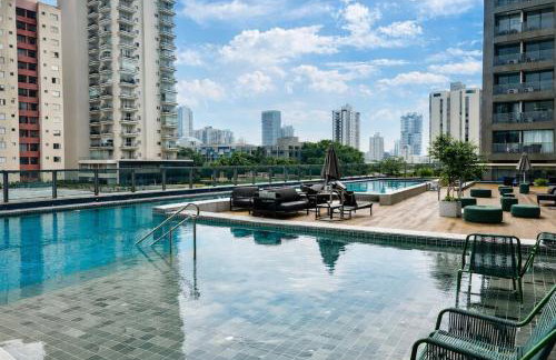 Apartamento de Luxo em São Paulo Almagah - Estacionamento - Foto 13