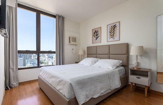 (1402) 2 Suítes, Vista para o Mar e Cristo - Foto 4