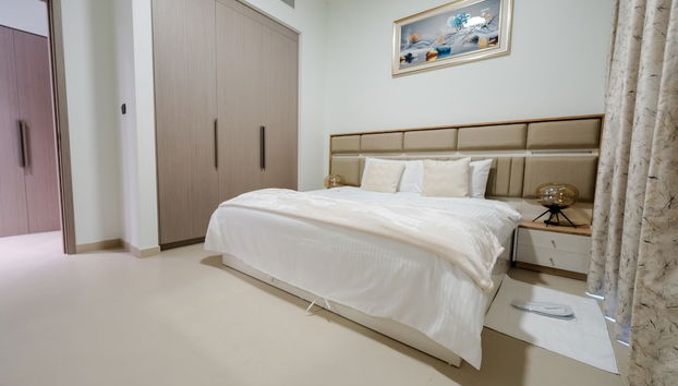 SuperHost - Downtown Gem: 1BR Apartment at Act One l Act Two - Foto 3, Habitación