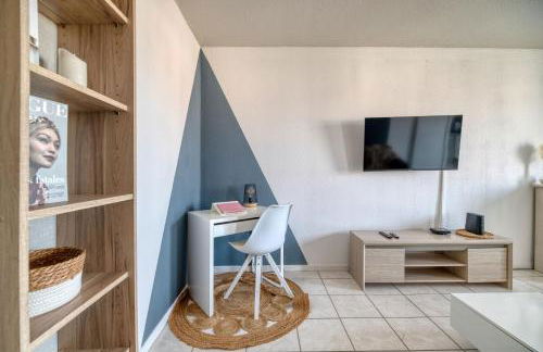 Splendid et cosy T2 terrasse, Airbus et Aéroport - Foto 9