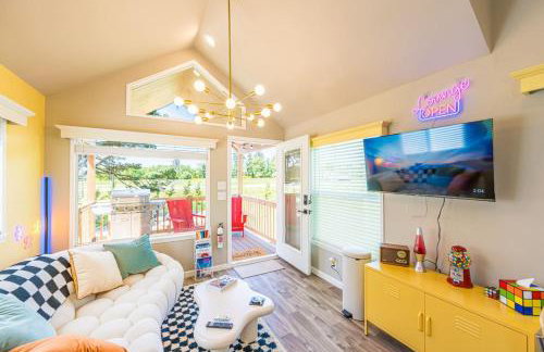 Rainforest Tiny Home Retreat Retro - Foto 30