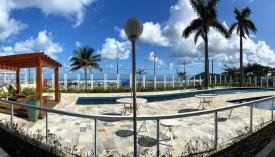 Apartamento vista para o mar, com piscina pé na areia - Foto 3