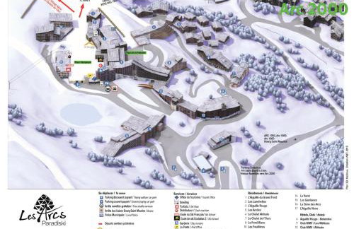 Résidence Varet - Appartement 2 pièces 6 personnes à Arc 2000 avec vue sur les pistes et la station MAE-2027 - Foto 11