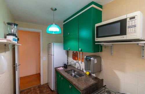 Flat no Humaitá com Piscina e Academia - Foto 16