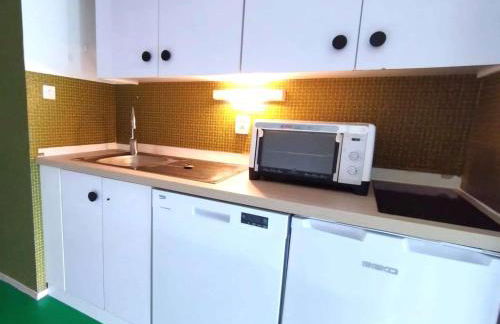 Studio 4 pers avec balcon, Piau-Engaly - Sud, TV, Lave-vaisselle, Lave-linge, Casier à skis - FR-1-457-258 - Foto 6