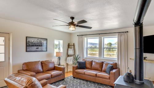 Mountain-View Log Cabin in Wyoming Wilderness - Foto 4