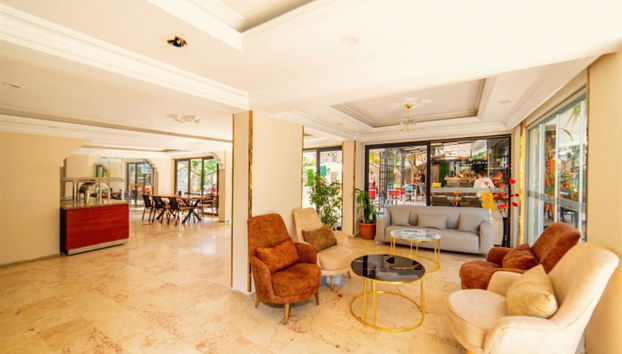 Sala de estar do lobby