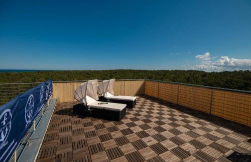 BLUE MARINE APARTAMENT 19 z Tarasem i widokiem na morze przy plaży - Foto 9