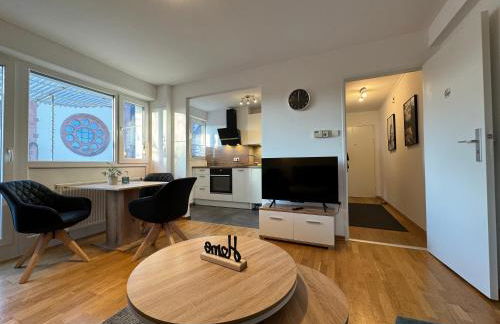 Zentrales 2-Zi Apartment by Rabe - Historische Kirche, Smart-TV, Netflix - Foto 7