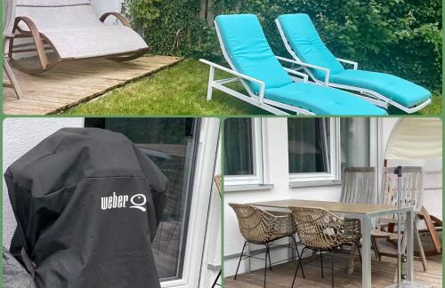 Gemütliche und voll ausgestatette 2 Zimmer Ferienwohnung am Wörthsee mit Terrasse, Grill, Schaukel, Doppelbett oder getrennte Betten fußläufig zu S-Bahn nach München und See, ideal zum Entspannen aber auch zum Arbeiten - Foto 41