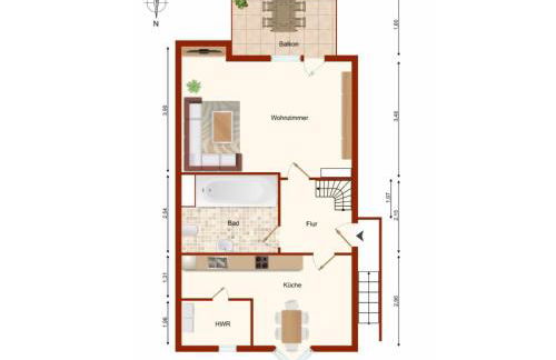 Ferienwohnung Boven - Foto 21