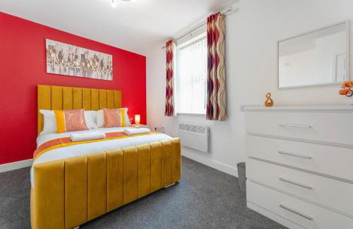 NEW! Stylish 5-Bed Apartment in Stockton-on-tees by Stay With Us, Perfect for Contractors & Large Groups, FREE Parking! - Foto 43