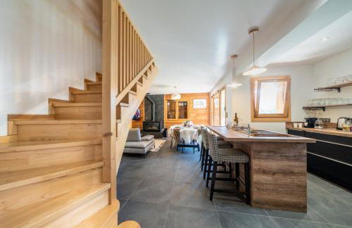 Chalet plein sud 10 personnes garage privé cheminée - Foto 25