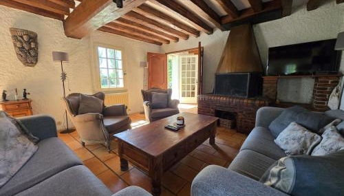 Chaumière entre rivière & champs, piscine privée - Foto 3