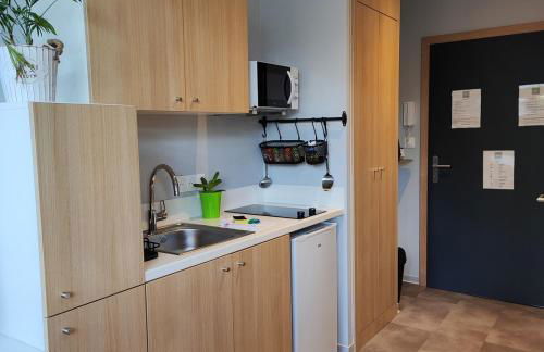 Studio 74 Rénové et Équipé - Nancy CHRU,CESI,FAC - Foto 8