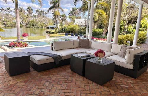 Naples Beach Port Royal Luxury Coastal Mansion Villa with Guesthouse & Pool & Hot Tub - Foto 6