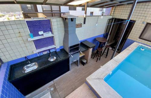 Cobertura Piscina Privativa frente e Vista Mar Centro Mongaguá - Photo 76