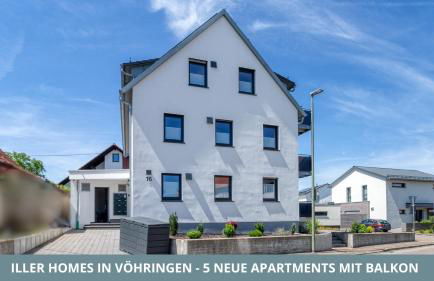 Iller Homes - 5 x Moderne Fewos je 1bis2 oder 1bis4 Pers mit Küche u Balkon - Parkplätze vorhanden - Foto 64