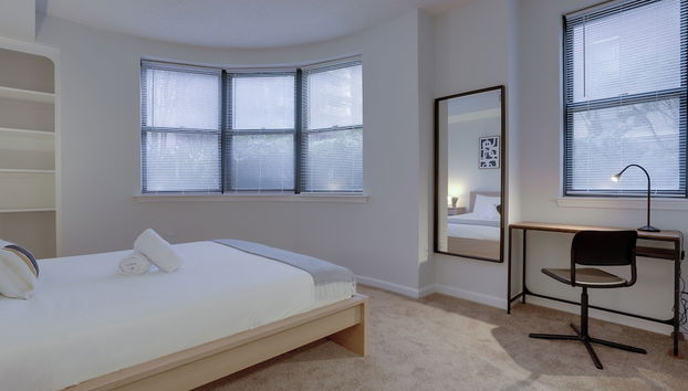 Stylish & Cozy Apartment in Ballston - Foto 4, Quarto