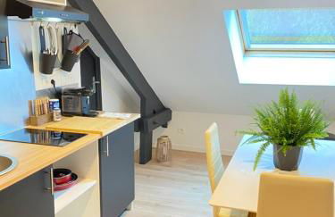 Appartement Atypique- Esprit Atelier Loft - parking privé - Wifi - vidéo - Foto 26