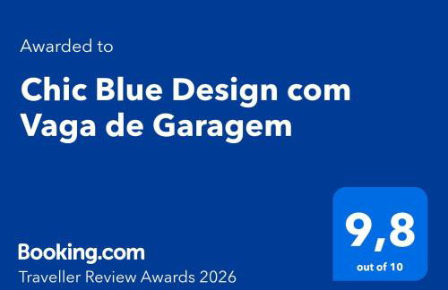Chic Blue Design com Vaga de Garagem - Foto 43