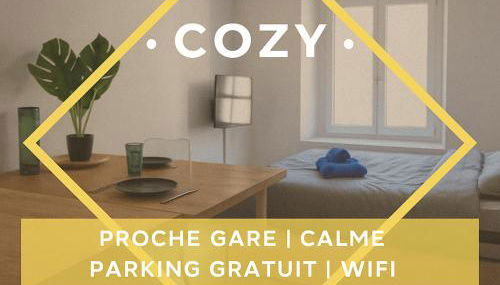 Le Nid Cozy à 2 Pas de la Gare St-Dié - Wifi - Calme - Foto 1