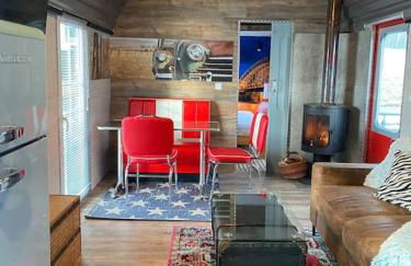 Gleis 2, Waggon mit Ofen, optional mit Whirlpool und Sauna - Foto 13