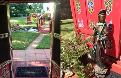 Authentic Mongolian Yurt for a Serene Healing Retreat in Saratoga Springs, New York - Foto 14