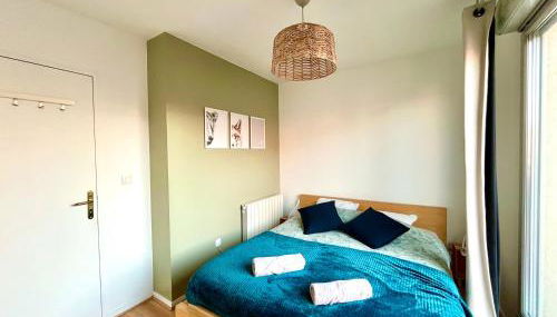 BnGo I Immense RoofTop Lyon I 2 chambres, 4 places parkings, 2 immenses terrasses, 8 personnes - Photo 3, towels