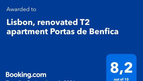 Lisbon, renovated T2 apartment Portas de Benfica - Foto 2