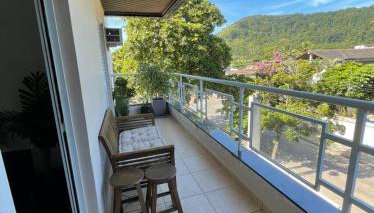 Recanto Verde-Apto na Praia do Tombo Guarujá - Foto 2