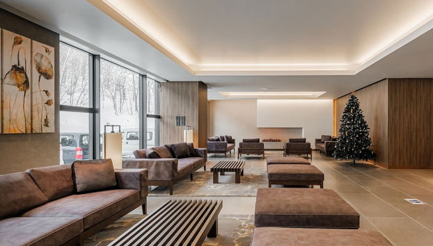 Sala de estar do lobby