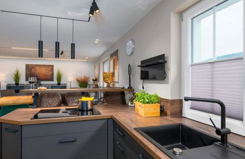 Waldklang Panorama - eingezäunt - Außen-Sauna - T-Fußball - Billard - Hunde willkommen - Foto 12