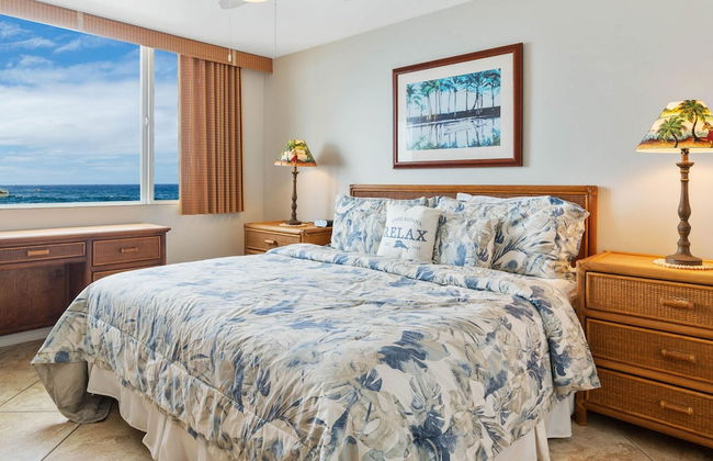 Dreamy True Oceanfront Condo - Hale Kona Kai 307 by Casago Kona - Foto 33
