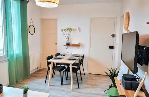 Le Fleury appartement moderne 2 chambres, à côté du salon du Bourget - Foto 32