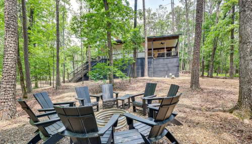 Playground and Pool Table Fun! Broken Bow Retreat - Foto 4