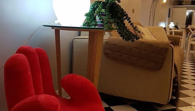 Zona de estar del vestíbulo