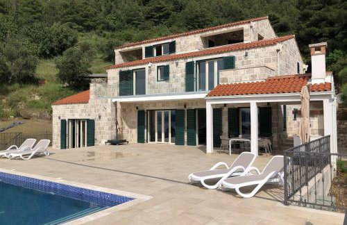 Magnificent new Villa Tofta on Lopud, Croatia. Sea views from the infinity pool - Photo 43