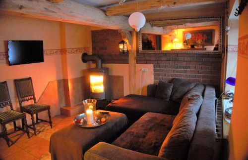 Altes Landhaus Oste, Klavier Appartement, 2 Zimmer mit Kamin - Foto 1