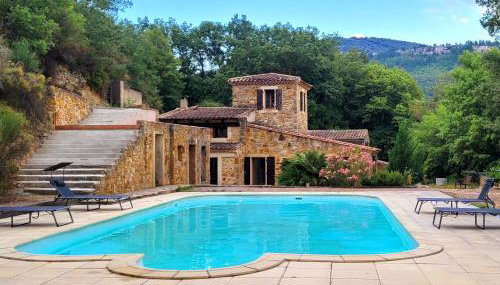 Magnifique Mas avec Piscine - La Bergerie du Razès - Foto 2, Garden, sunbed