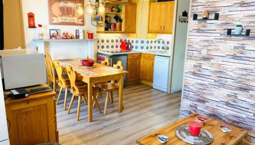 Appart 3 Chambres - 8 pers - AU PIED DES PISTES - Foto 5, stove, minibar