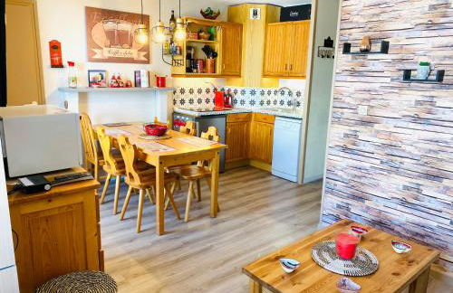 Appart 3 Chambres - 8 pers - AU PIED DES PISTES - Foto 5