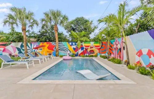 Exclusive Oasis, Exotic Pool & Miami Inspired Art - Foto 20